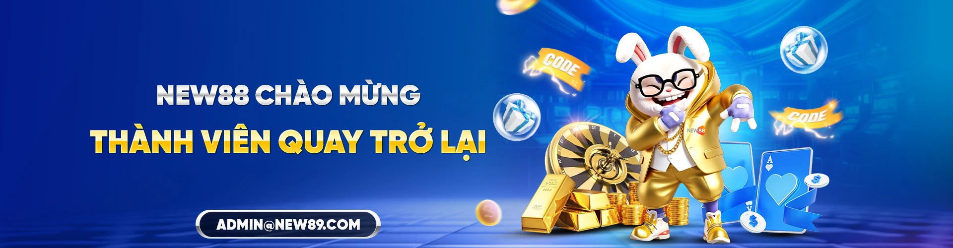 New88 Chào mừng thành viên trở lại